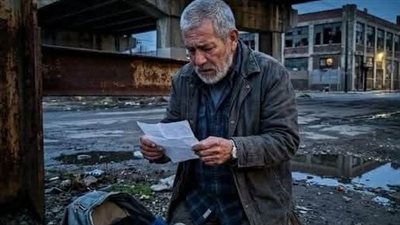 متقاعد عمره 72 عامًا أخفى حقائب تحت الجسور... ثم وجد رسالة أبكته حتى سقط على ركبتيه