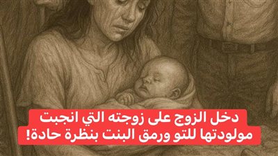 حكاية دخل الزوج على زوجته التي أنجبت بنت