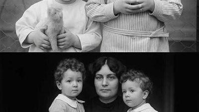 قصة الطفلين المجهولين الذين أبكت صورهم العالم بعد غرق تيتانيك